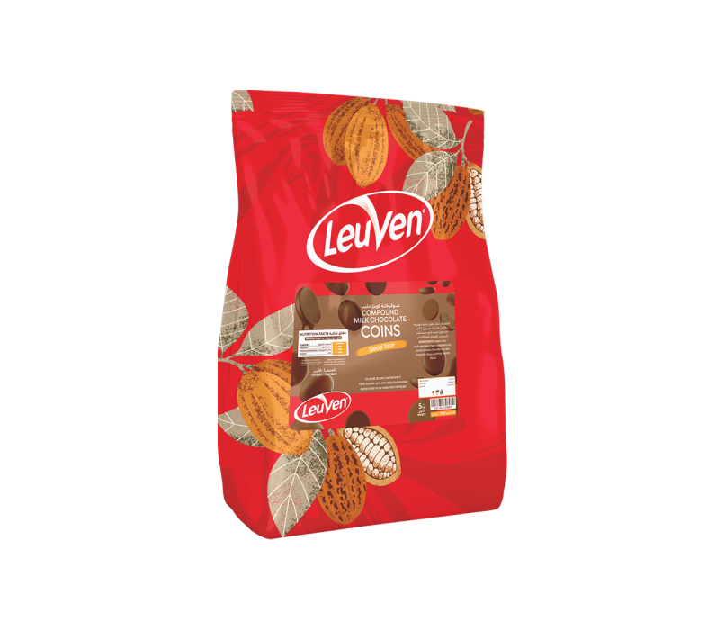 Coins Compound & Real Milk Chocolate